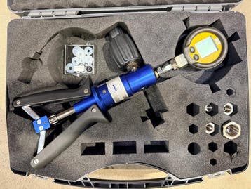 Sika P60 Handprüfpumpe max. Druck 60bar / 900psi, Ophalen of Verzenden, Gebruikt