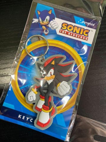 Sonic the hedgehog shadow keychain, Verzenden, Nieuw