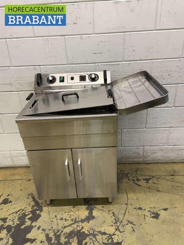 HCB RVS Visfriteuse Oliebolfriteuse Friteuse Frituur 23, Ophalen of Verzenden, Nieuw in verpakking