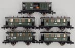 Fleischmann N - 8052/8051/8055 - Modeltrein personenwagen, Nieuw