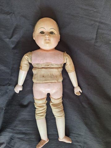 Sonnenberg, Germany - Pop Motschman Taufling Doll -, Antiek en Kunst, Antiek | Speelgoed