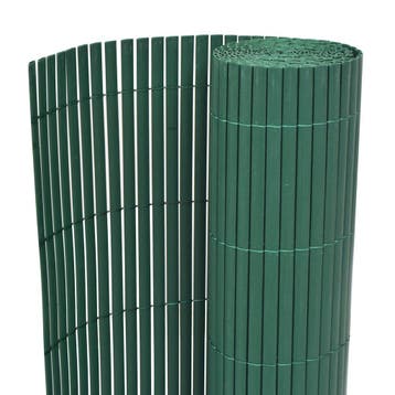 vidaXL Tuinhek Groen 150 x 500 cm PVC, Verzenden, Nieuw, Kunststof