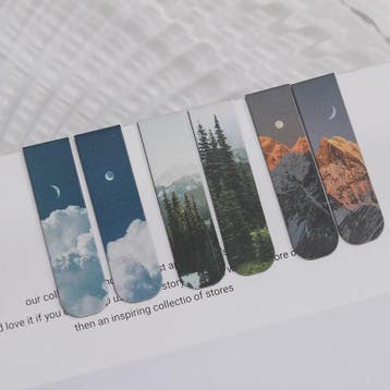 Set van 2 Magnetische Bladwijzers met Prachtige Landschapspr, Verzamelen, Verzenden, Nieuw