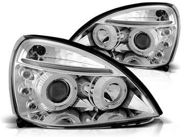 Koplampen Renault Clio C 01-05 Chroom, Ophalen of Verzenden, Nieuw