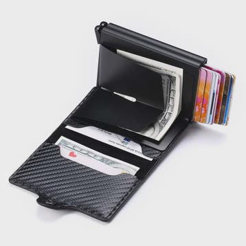 Slimme RFID Card Holder Portemonnee voor Heren - Compact & V, Verzenden, Nieuw