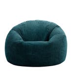 Cloudy Zitzak Corduroy - Donkergroen, Huis en Inrichting, Zitzakken, Verzenden, Nieuw