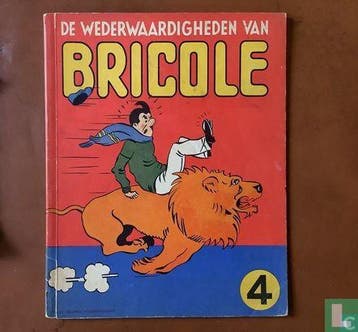 De wederwaardigheden van Bricole 4 - 1946, Eén stripboek, Verzenden, Gelezen, Funcken, Fred.