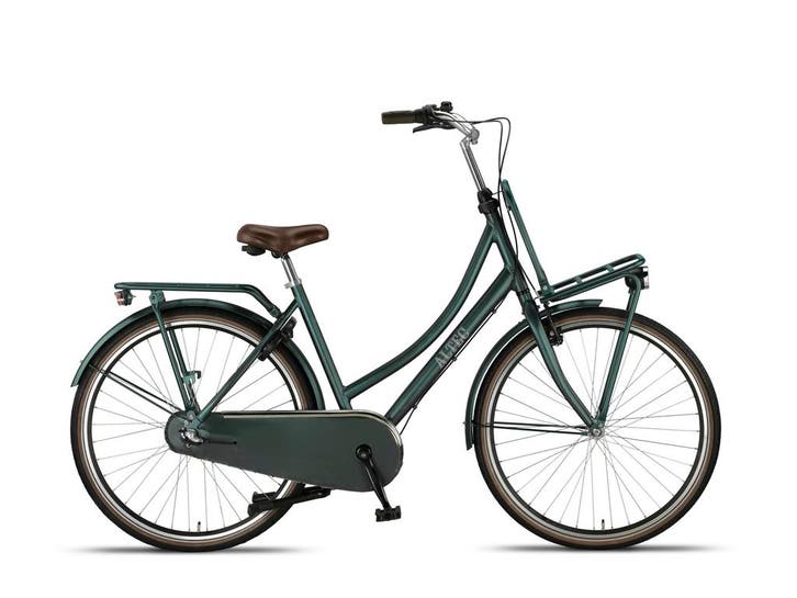 Altec Vintage Transportfiets 3V - Metalic Groen, Fietsen en Brommers, Fietsen | Dames | Damesfietsen, Overige merken, Versnellingen