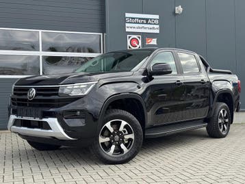 Volkswagen Amarok 2.0 TDI 205pk 4Motion Automaat Double Cab, Automaat, Stof, Gebruikt, Zwart