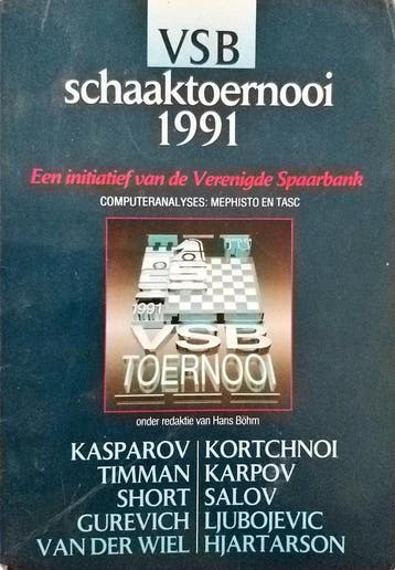 VSB SCHAAKTOERNOOI 1991 9789051212921 Hans Böhm, Verzenden, Zo goed als nieuw, Hans Böhm