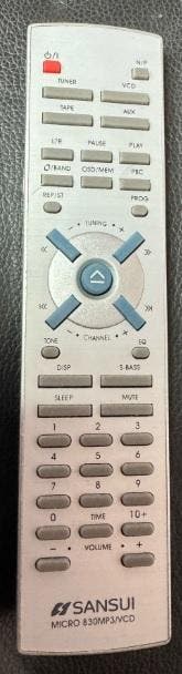 Afstandsbediening Sansui micro 830mp3 vcd, Ophalen of Verzenden, Nieuw, Origineel