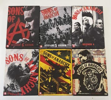 Sons Of Anarchy - Seizoen 1 t/m 6 (Afzonderlijke Boxen), Verzenden, Nieuw in verpakking