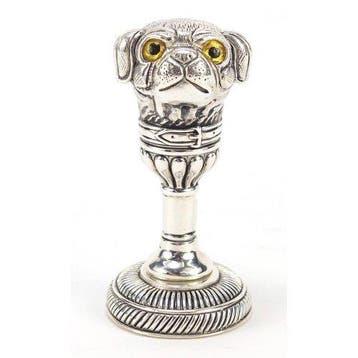 Decoratief ornament - Duitsland - Nikkelzilverzegel