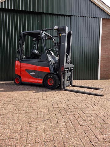 Linde E30 Elektrische Heftruck BJ2018 Triplex Spreider Shift, Linde, Heftruck, Ophalen of Verzenden, Elektrisch