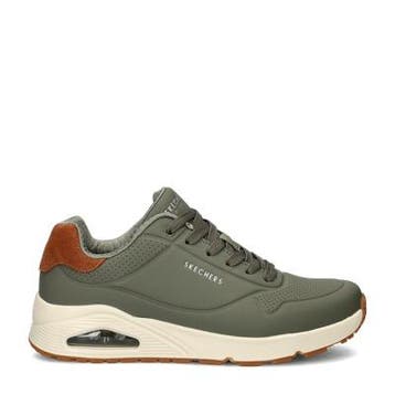 Skechers Uno lage sneakers voor heren in het Groen, Verzenden, Nieuw, Skechers, Sneakers of Gympen