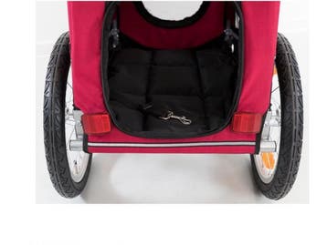 Trixie Hondenfietskar - Zwart Rood - M - <22 kg -, Verzenden, Nieuw
