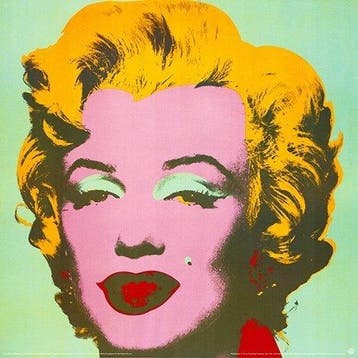 Andy Warhol (after) - Marilyn Monroe (green) XXL