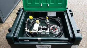 Dieseltank mobiel TM 430 liter + 12V pomp, Verzenden
