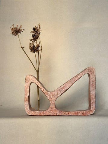 EZ - sculptuur, LUNAPARK_Sculpting Space - 23 cm - Pleister