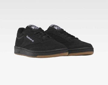 2dekans | Reebok Club C 85 Schoenen Zwart EU 40 - 40, Ophalen of Verzenden, Zo goed als nieuw, Reebok