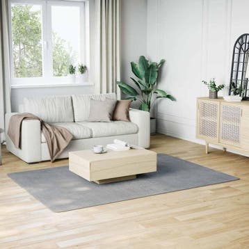 vidaXL Vloerkleed wasbaar korte pool anti-slip 160x230 cm, Verzenden, Nieuw, Grijs