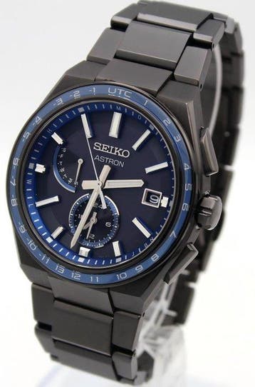 Seiko - ASTRON Solar Radio World Time - 8B63-0BB0 - Heren -