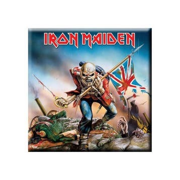 Iron Maiden - The Trooper Koelkast magneet off. merchandise, Verzamelen, Ophalen of Verzenden, Nieuw, Gebruiksvoorwerp