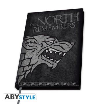 Game of Thrones Stark A5 Notebook, Ophalen of Verzenden, Nieuw