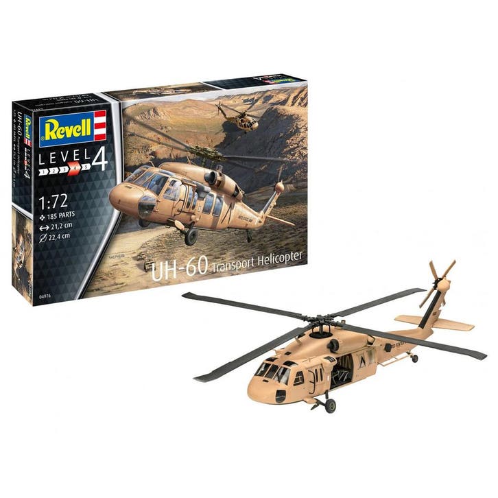 UH-60 Transport Helicopter, Hobby en Vrije tijd, Modelbouw | Vliegtuigen en Helikopters, Verzenden