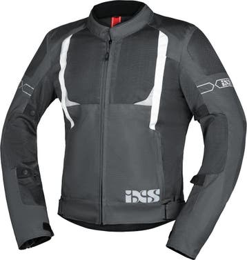 IXS Trigonis-Air Grijs Textiele Motorjas, Motoren, Kleding | Motorkleding, Nieuw met kaartje, Jas | textiel, IXS, Heren