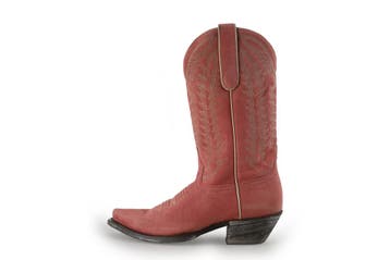 Caborca Cowboy laarzen in maat 40 Roze, Caborca, Overige kleuren, Verzenden, Zo goed als nieuw