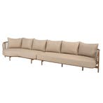 4 Seasons Martinique loungebanken - amber, Verzenden, Nieuw