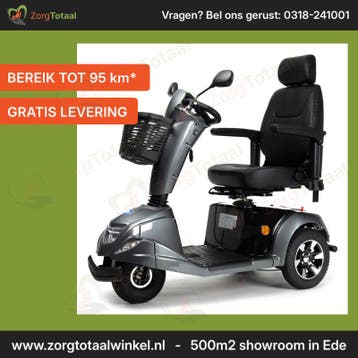 Scootmobiel Vermeiren Carpo 3D - De flexibele alleskunner, Diversen, Ophalen of Verzenden, Nieuw, Vermeiren
