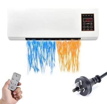 Wand Airco 2-in-1 Compact Wandmodel Afstandsbedienings, Witgoed en Apparatuur, Airco's, Verzenden, Nieuw
