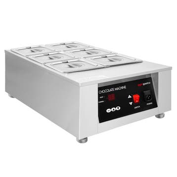 GGM Gastro | Chocoladesmelter - 6x 1,7L - 1kW | SSGK6 |, Verzenden, Nieuw in verpakking, Overige typen