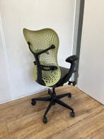 50X Gele Herman Miller Mirra Bureaustoel | 5 jaar garantie!, Huis en Inrichting, Bureaustoelen, Verzenden, Geel, Zo goed als nieuw