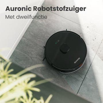 2dekans | Auronic Robotstofzuiger - Met Dweilfunctie - WiFi, Ophalen of Verzenden, Gebruikt