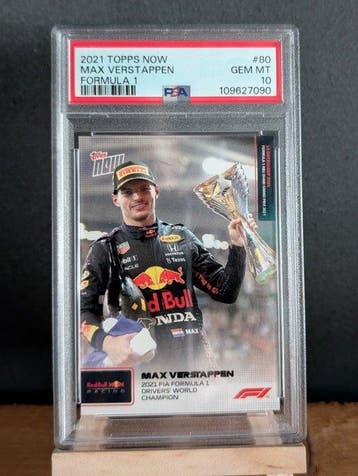 2021 Topps Formula 1 Max Verstappen 80 1st world champion -, Nieuw
