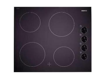 Beko HIC64100 - Keramische kookplaat - 4 kookzones - Zwart, Witgoed en Apparatuur, Verzenden, Zo goed als nieuw