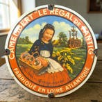 Emaille plaat - Camembert Le Régal de Fantig - Emaille