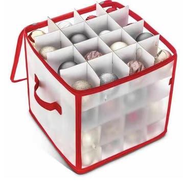 Kerstballen Opbergdoos 64 Vakken Kerstdecoratie Organizer, Verzenden, Nieuw