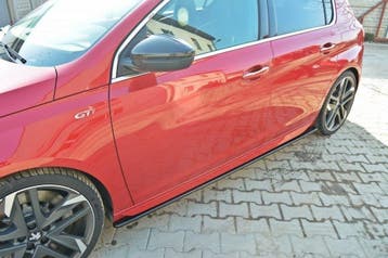 Side Skirts Diffusers Peugeot 308 GTI Mk2, Auto-onderdelen, Verzenden, Nieuw