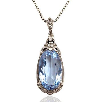 Zilver - Halsketting - Art Deco, ca. jaren 1930