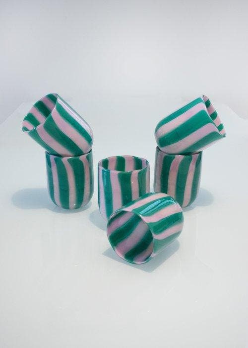 Ribes Collectable - Mariana Iskra - Drinkset (6) - Beperkte, Antiek en Kunst, Kunst | Designobjecten