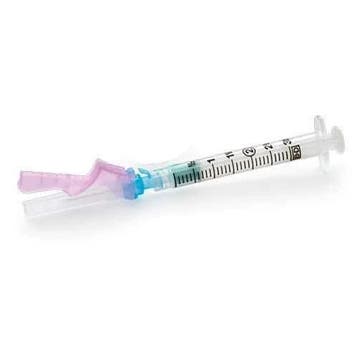 BD Spuit LL 3ml & Eclipse veiligheidsnaald 21G 0.8x40mm, Verzenden, Nieuw