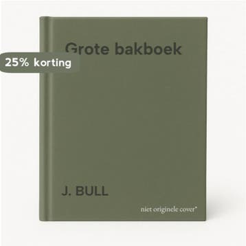 Grote bakboek - J. BULL 9789026916953, Verzenden, Zo goed als nieuw, J. BULL