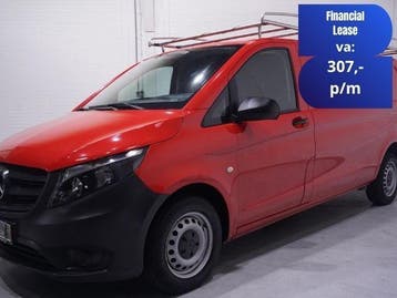 Mercedes-Benz Vito L3H1 | Financial Lease voor 351 p/mnd, Stof, Gebruikt, Euro 6, Overige carrosserieën