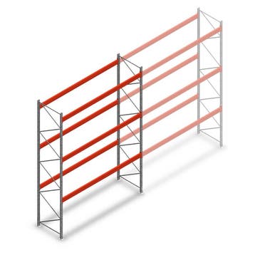 Deels gebruikte AR T2 palletstelling 5500x3600x1100 mm