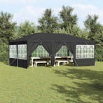 vidaXL Partytent Antraciet 600 x 400 x 266 cm Polyetheen, Tuin en Terras, Partytenten, Verzenden, Nieuw, Partytent