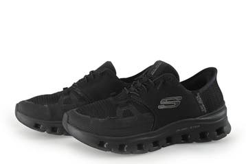 Skechers Instappers in maat 37 Zwart, Kleding | Dames, Skechers, Verzenden, Zo goed als nieuw, Instappers